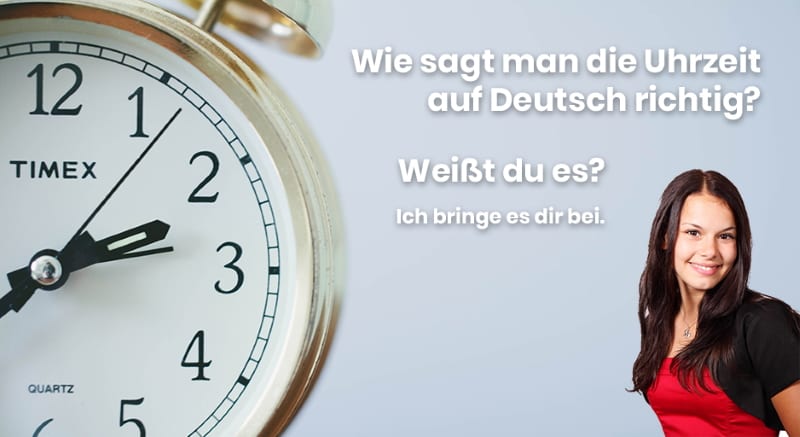Dar la hora en alemán