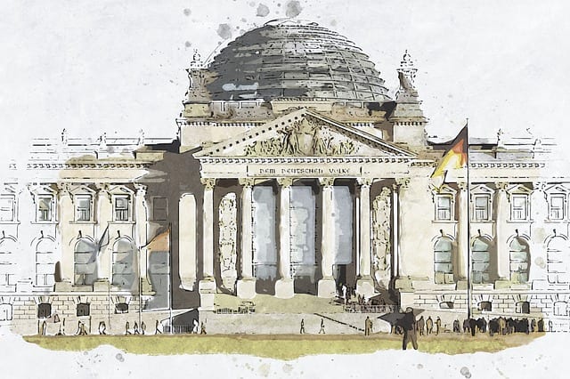 Sobre la hora en Alemania - Reichstag